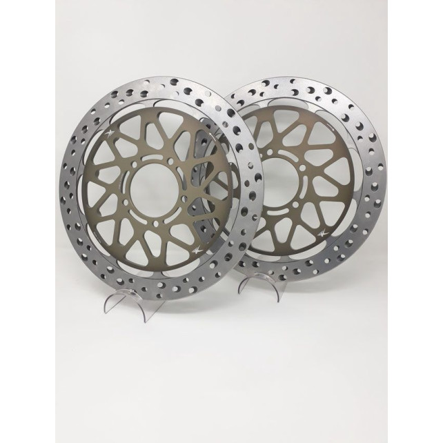 TK Dischi Freno Floating Superbike EVO Front Rotor Set | 330mm x